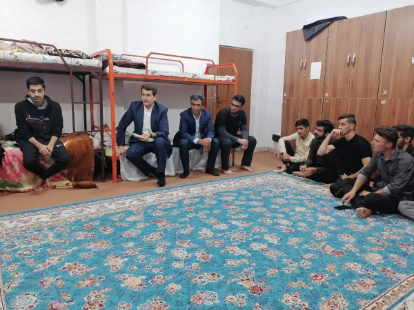 بازدید دکتر احمدی  مدیر کل نظارت و تعالی سازمانی دانشگاه فرهنگیان از مرکز شهید بهشتی اقلید  10