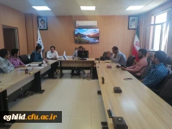 جلسه ستاد برگزاری امتحانات پایان ترم مرکز شهید بهشتی اقلید برگزار شد 4