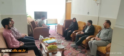 دیدار با خانواده شهیدمسعود صمدی و محمدرضا حمیدی به مناسبت هفته دولت