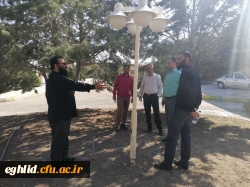 بازدید کارشناسان اداره حفظ آثار و نشر ارزش های دفاع مقدس استان فارس از دانشگاه فرهنگیان واحد شهید بهشتی اقلید 2