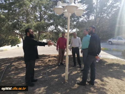 بازدید کارشناسان اداره حفظ آثار و نشر ارزش های دفاع مقدس استان فارس از دانشگاه فرهنگیان واحد شهید بهشتی اقلید