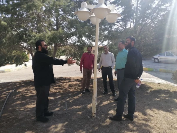 بازدید کارشناسان اداره حفظ آثار و نشر ارزش های دفاع مقدس استان فارس از دانشگاه فرهنگیان واحد شهید بهشتی اقلید 2