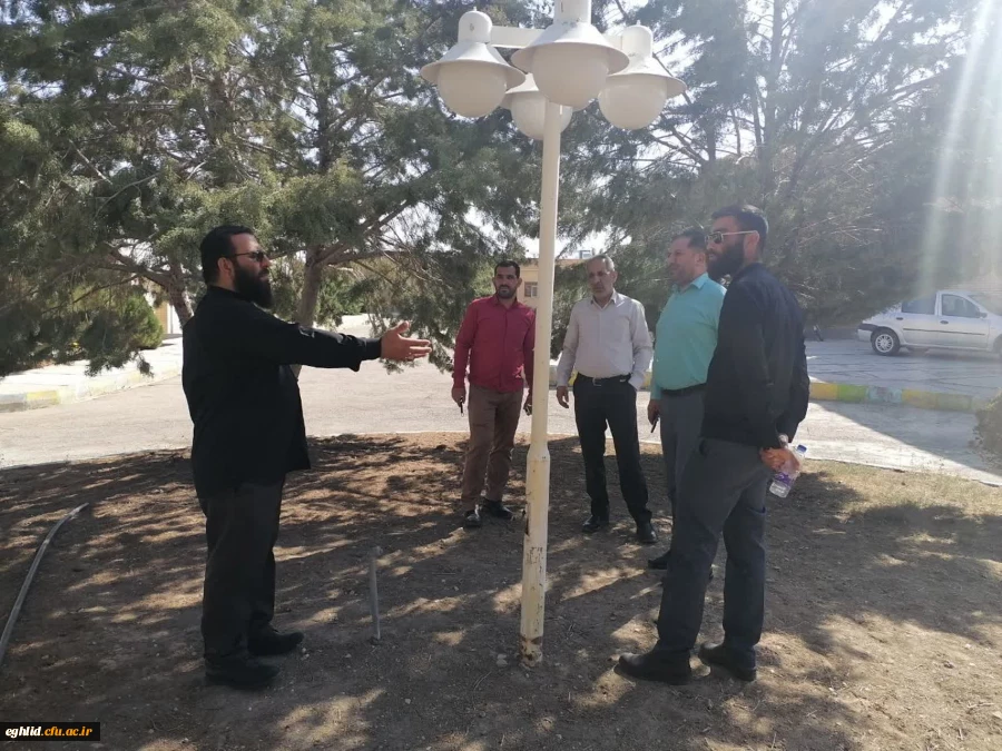 بازدید کارشناسان اداره حفظ آثار و نشر ارزش های دفاع مقدس استان فارس از دانشگاه فرهنگیان واحد شهید بهشتی اقلید 2