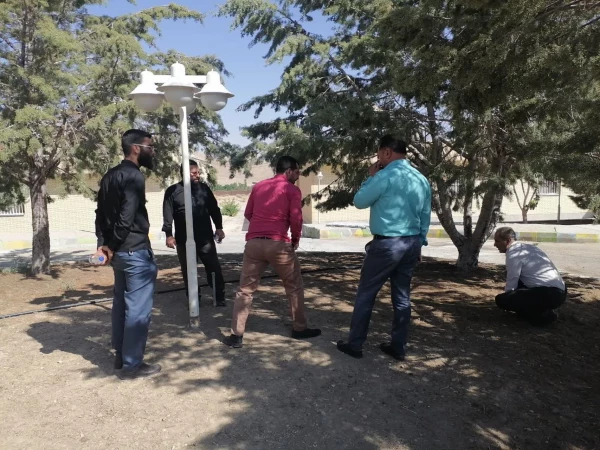 بازدید کارشناسان اداره حفظ آثار و نشر ارزش های دفاع مقدس استان فارس از دانشگاه فرهنگیان واحد شهید بهشتی اقلید 3