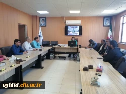 بازدید کارشناسان اداره حفظ آثار و نشر ارزش های دفاع مقدس استان فارس از دانشگاه فرهنگیان واحد شهید بهشتی اقلید 4