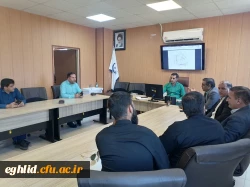 بازدید کارشناسان اداره حفظ آثار و نشر ارزش های دفاع مقدس استان فارس از دانشگاه فرهنگیان واحد شهید بهشتی اقلید 5