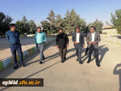 بازدید کارشناسان اداره حفظ آثار و نشر ارزش های دفاع مقدس استان فارس از دانشگاه فرهنگیان واحد شهید بهشتی اقلید 9