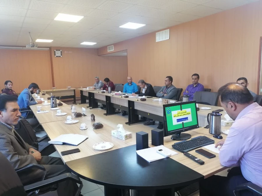 جلسه شورای اداری کارکنان دانشگاه فرهنگیان واحد شهید بهشتی اقلید 6