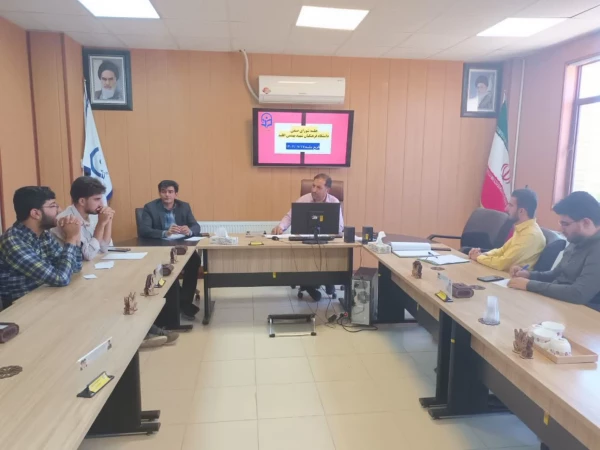 جلسه اعضای شورای صنفی دانشجویی دانشگاه فرهنگیان واحد شهید بهشتی اقلید برگزار شد. 2