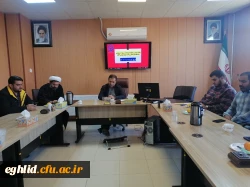 مراسم تکریم و معارفه فرمانده پایگاه دانشگاه شهید بهشتی اقلیدبرگزار شد 2