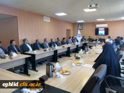 نشست اساتید بسیجی شهرستان اقلیدبه مناسبت هفته بسیج برگزار شد  4