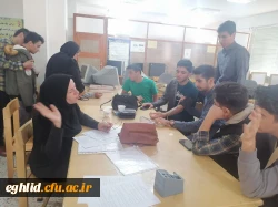 اجرای طرح غربالگری سلامت در دانشگاه فرهنگیان واحد شهید بهشتی اقلید 2