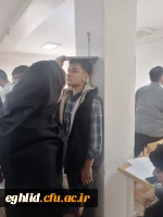 اجرای طرح غربالگری سلامت در دانشگاه فرهنگیان واحد شهید بهشتی اقلید 3