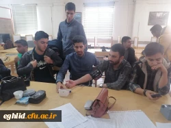 اجرای طرح غربالگری سلامت در دانشگاه فرهنگیان واحد شهید بهشتی اقلید 4