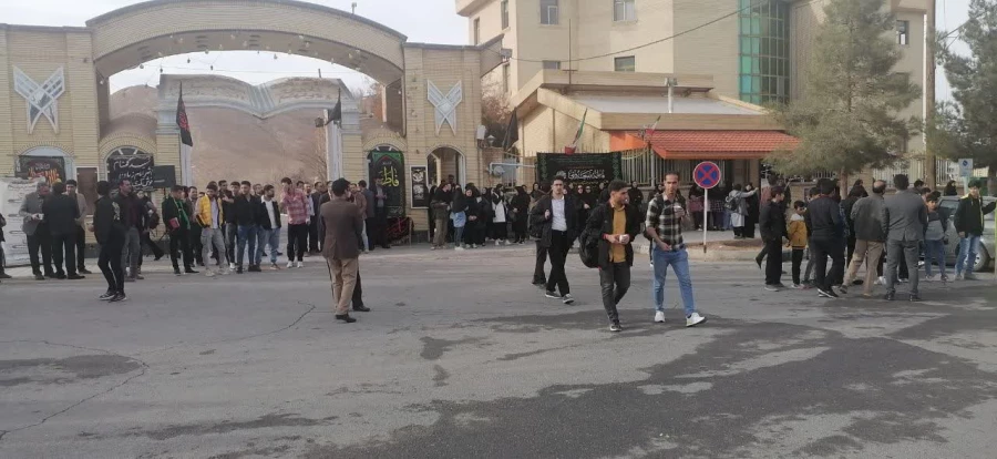 آئین معنوی و باشکوه استقبال از شهید گمنام در شهرستان اقلید برگزار شد 3