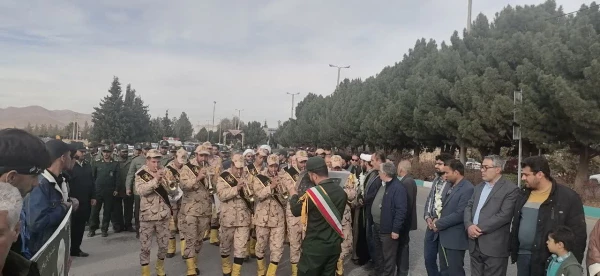 آئین معنوی و باشکوه استقبال از شهید گمنام در شهرستان اقلید برگزار شد 7