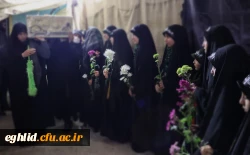 مراسم وداع با پیکر مطهر شهید گمنام در دانشگاه فرهنگیان واحد شهید بهشتی اقلید 7