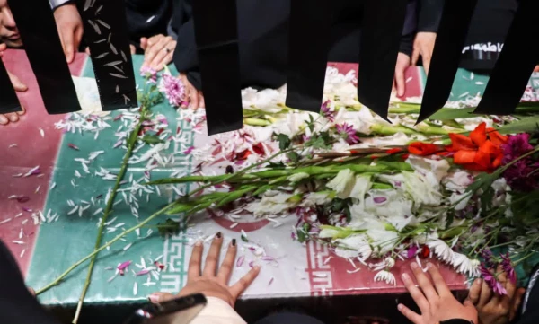 مراسم وداع با پیکر مطهر شهید گمنام در دانشگاه فرهنگیان واحد شهید بهشتی اقلید 11