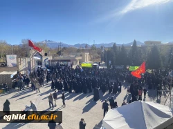 تشیع و خاکسپاری پیکر پاک شهید گمنام در مرکز شهید بهشتی اقلید 3