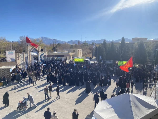 تشیع و خاکسپاری پیکر پاک شهید گمنام در مرکز شهید بهشتی اقلید 3