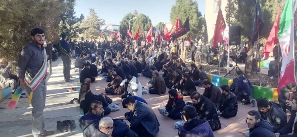 تشیع و خاکسپاری پیکر پاک شهید گمنام در مرکز شهید بهشتی اقلید 10