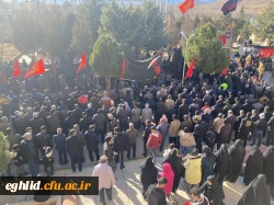 تشیع و خاکسپاری پیکر پاک شهید گمنام در مرکز شهید بهشتی اقلید 14