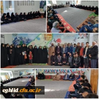 ویژه برنامه نشست تبیینی با موضوع دستاوردهای انقلاب اسلامی با حضور جمعی از دانشجویان، اساتید و کارکنان دانشگاه های شهرستان اقلید در محل دفتر امام جمعه محترم شهرستان حجت الاسلام و المسلمین گشول دره سیبی برگزار شد 2