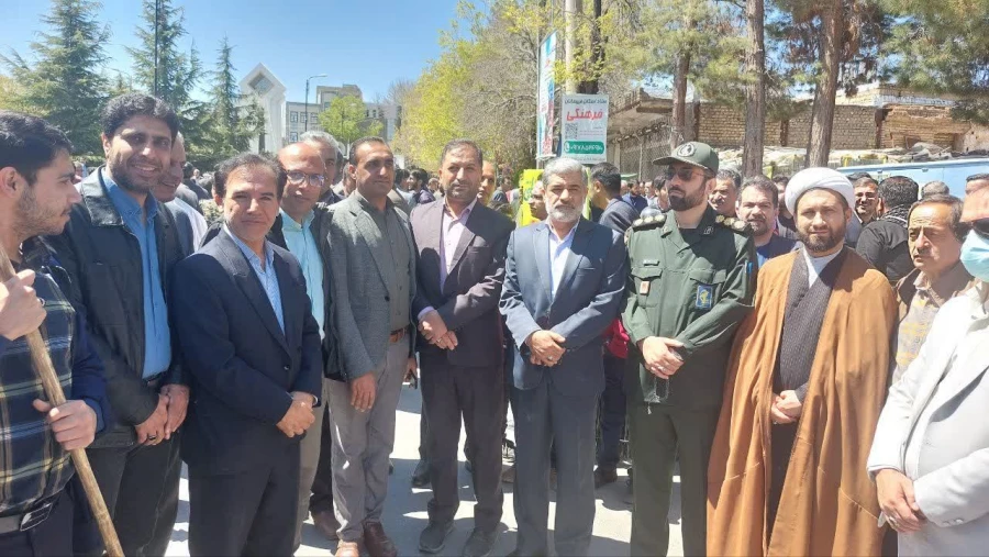 حضور پرشور دانشجویان، اساتید و کارکنان دانشگاه فرهنگیان واحد شهید بهشتی اقلید در حماسه روز جهانی قدس 6