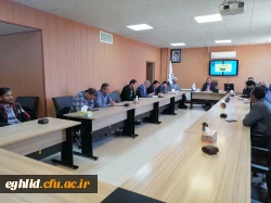 اولین جلسه شورای اداری کارکنان دانشگاه فرهنگیان واحد شهید بهشتی اقلید در سال 1403 برگزار شد 4