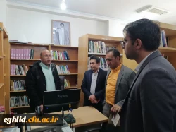 بازدید مسئولین واحد نظارت و ارزیابی دانشگاه فرهنگیان استان فارس از مرکز شهید بهشتی اقلید 6