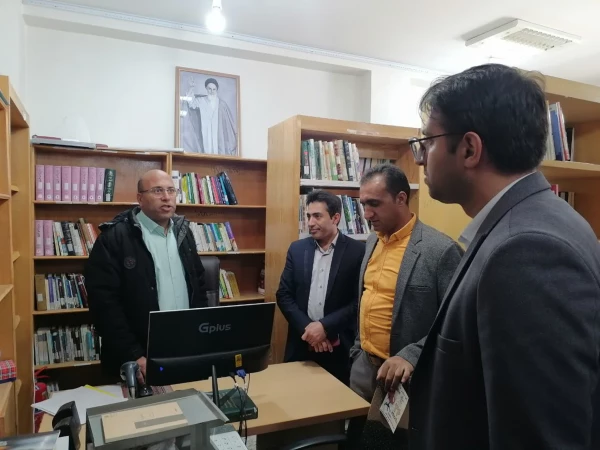 بازدید مسئولین واحد نظارت و ارزیابی دانشگاه فرهنگیان استان فارس از مرکز شهید بهشتی اقلید 6