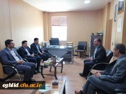 بازدید مسئولین واحد نظارت و ارزیابی دانشگاه فرهنگیان استان فارس از مرکز شهید بهشتی اقلید 7
