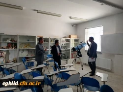 بازدید مسئولین واحد نظارت و ارزیابی دانشگاه فرهنگیان استان فارس از مرکز شهید بهشتی اقلید 8