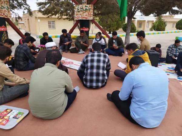 مراسم یادواره هفتگی شهید گمنام در مرکز شهید بهشتی اقلید برگزار شد  2