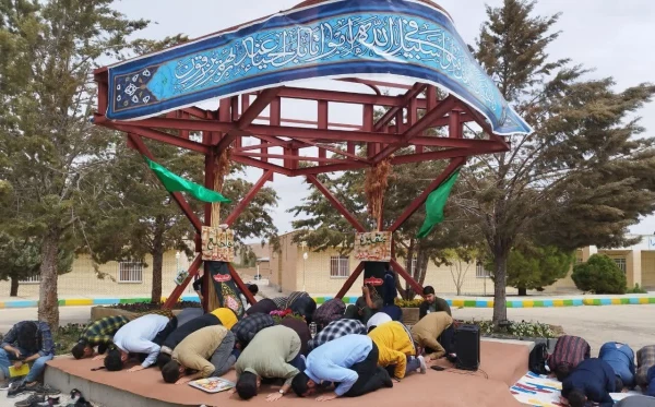 مراسم یادواره هفتگی شهید گمنام در مرکز شهید بهشتی اقلید برگزار شد  8