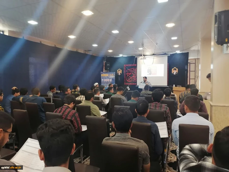 جلسه آموزش و توجیه دانشجو معلمان در مورد طرح جهاد تبیین (لیگ جت) برگزار شد .  4