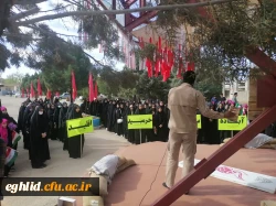 مراسم افتتاحیه مسابقات قرآن دانش آموزی ادارات آموزش و پرورش شمال استان فارس در مرکز شهید بهشتی اقلید برگزار شد 7