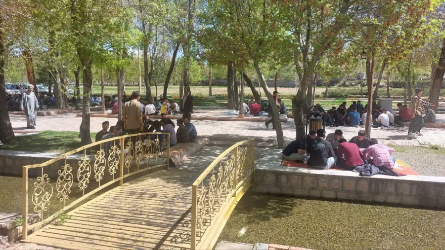 اردوی تفریحی دانشجویان مرکز شهید بهشتی اقلید در بوستان محمد رسول الله 3