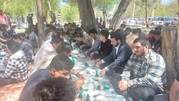 اردوی تفریحی دانشجویان مرکز شهید بهشتی اقلید در بوستان محمد رسول الله 6