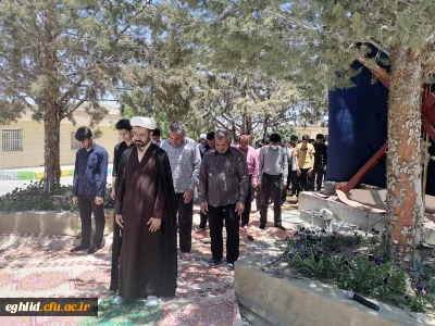 گزارش مراسم یادواره هفتگی شهید گمنام 