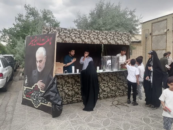 مراسم قرائت دعای پرفیض عرفه در جوار قبر مطهر شهید گمنام برگزار شد 2