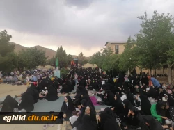 مراسم قرائت دعای پرفیض عرفه در جوار قبر مطهر شهید گمنام برگزار شد 3