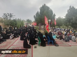 مراسم قرائت دعای پرفیض عرفه در جوار قبر مطهر شهید گمنام برگزار شد 6