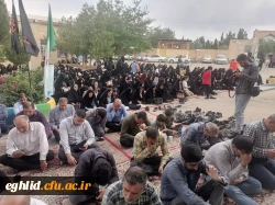 مراسم قرائت دعای پرفیض عرفه در جوار قبر مطهر شهید گمنام برگزار شد 9