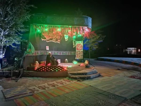 مراسم شام غریبان حضرت اباعبدالله الحسین علیه السلام در جوار شهید گمنام دانشگاه فرهنگیان 3