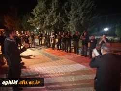 مراسم شام غریبان حضرت اباعبدالله الحسین علیه السلام در جوار شهید گمنام دانشگاه فرهنگیان 6