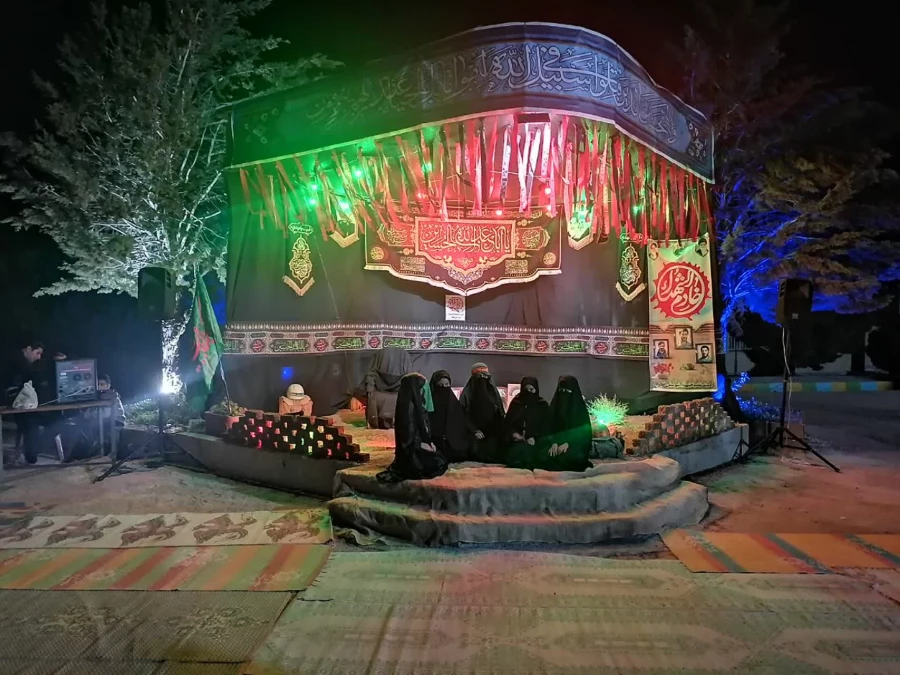 مراسم شام غریبان حضرت اباعبدالله الحسین علیه السلام در جوار شهید گمنام دانشگاه فرهنگیان 7