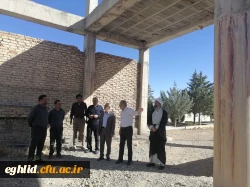 بازدید دکتر صادقی رئیس دانشگاه فرهنگیان استان فارس از مرکز شهید بهشتی اقلید .  4