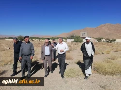 بازدید دکتر صادقی رئیس دانشگاه فرهنگیان استان فارس از مرکز شهید بهشتی اقلید .  5