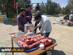 تجدید میثاق جمعی از دانشجویان و کارکنان دانشگاه های شهرستان اقلید با مقام شامخ شهدا 7